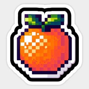 Orange Harvest Field Product Sweet Vintage Established Sticker